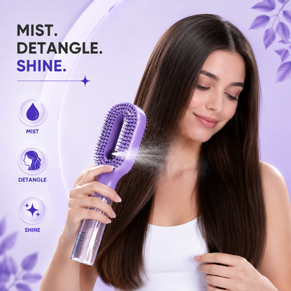 The Magic 2-in-1 Spray & Detangle Brush